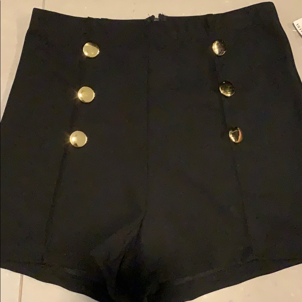 High waisted shorts